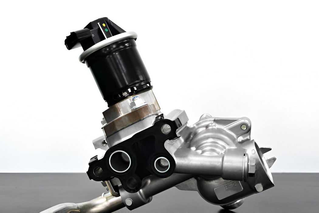 Car engine with a focus on an EGR valve, showcasing its role in reducing emissions and improving performance.